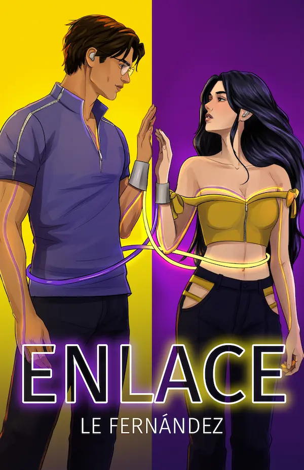 Portada de Enlace, novela de Le Fernández